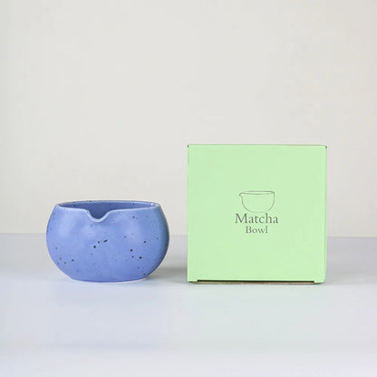 Variant image for Keramische Matcha-Schüssel mit Ausguss – 13,5 x 7,5 cm, Ideal für die Zubereitung von Matcha-Tee im traditionellen Japanischen Stil-3