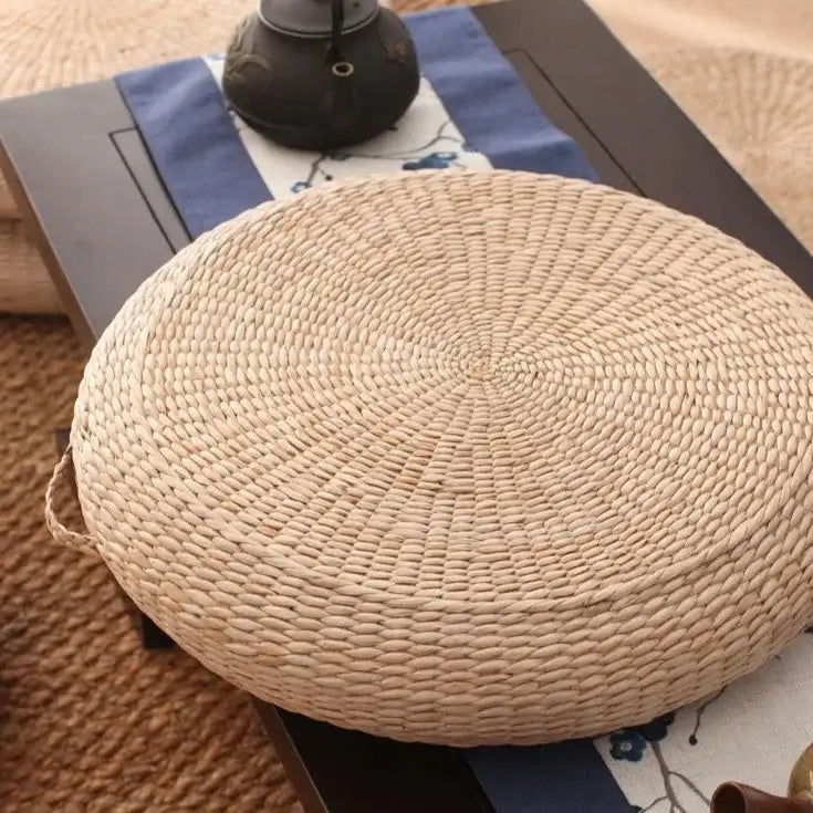 Japanische handgefertigte Tatami-Kissen - Ideal für Meditation