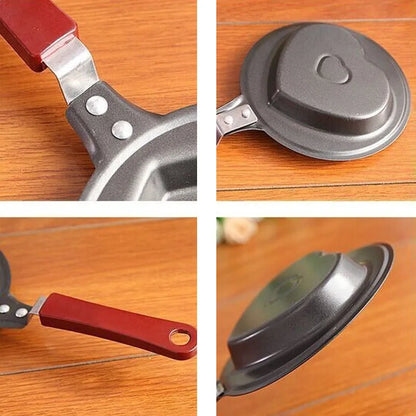 Vivolux | Lustige Multi-Shape Antihaft-Frühstücks-Ei-Pfanne