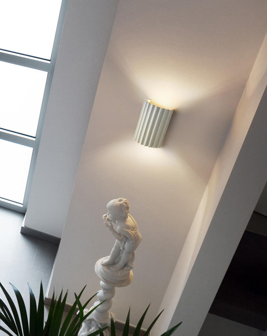 Vivolux | Falten Farbe Harz LED Wand Leuchte Lampe