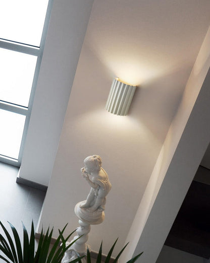 Vivolux | Falten Farbe Harz LED Wand Leuchte Lampe