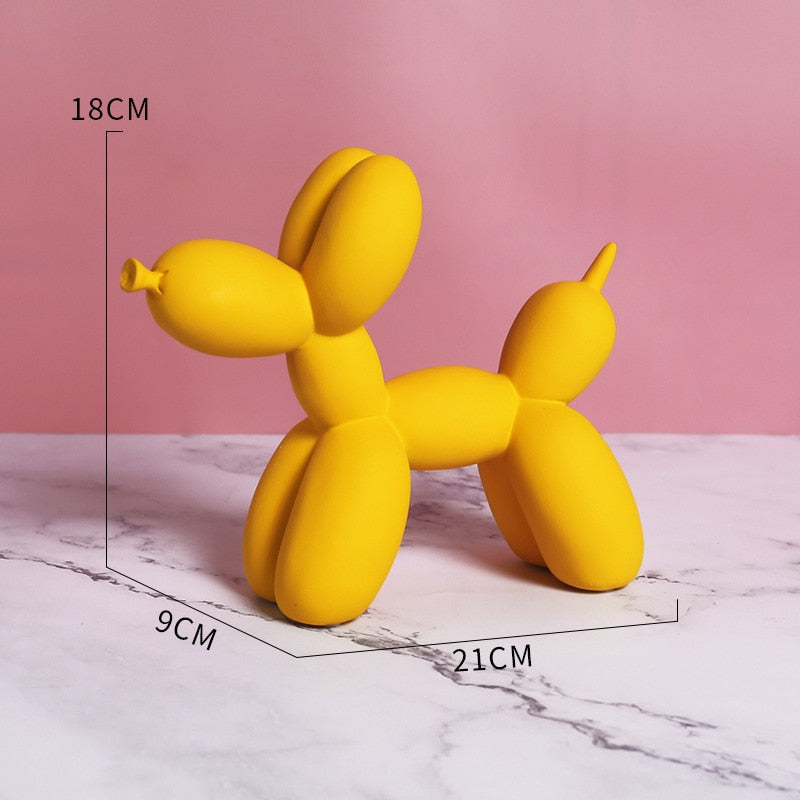 Vivolux | Luxuriöse Wohnkultur, Ballonhund Deko, Büroschreibtisch Zubehör, Tier Deko, moderne beliebte Kunst, nordische Statuen