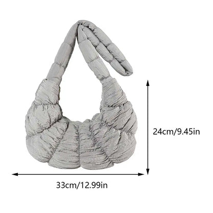 Vivolux | Puff Croissant Schultertasche