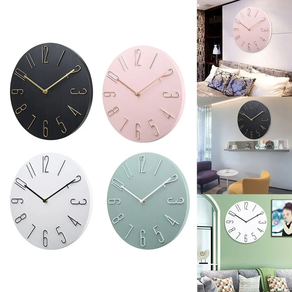 Vivolux | QuartzLine | Schlichte, minimalistische Wanduhr