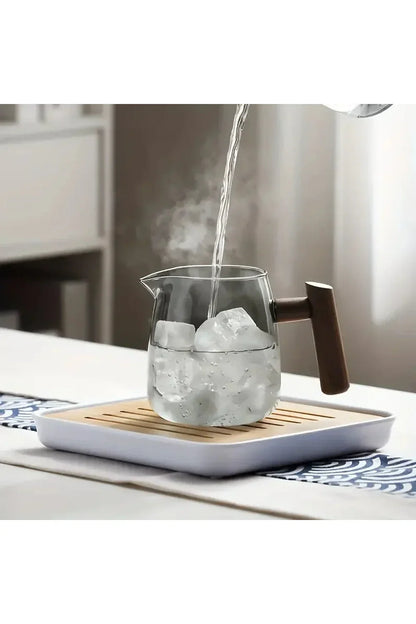 Vivolux | Holzgriff Glas Teekanne