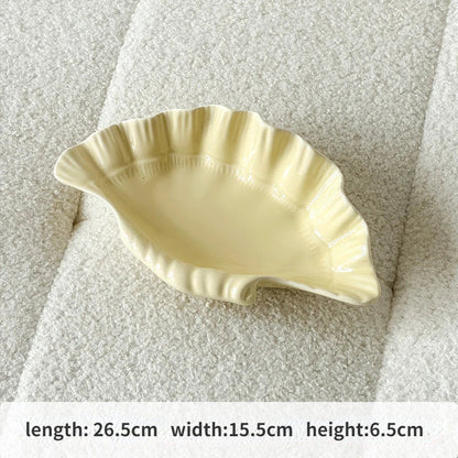 Vivolux | Creme Keramik Muschelteller