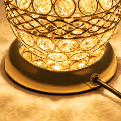 Vivolux | Moderne Kristall Luxus Dekorative Nachttischlampe