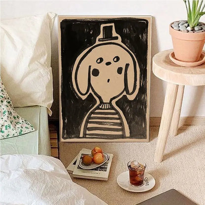Vivolux | Vintage Cartoon Leinwandkunst