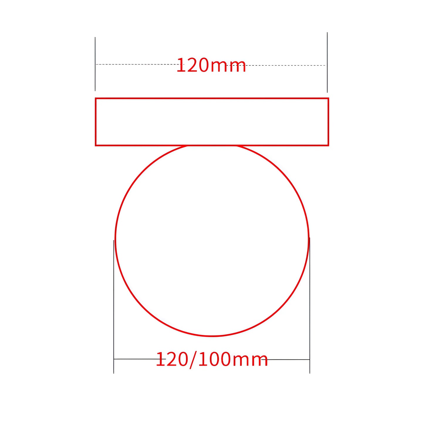 Vivolux | Nereo - Minimalist Farbige Mini Glas Nordische Wandleuchte