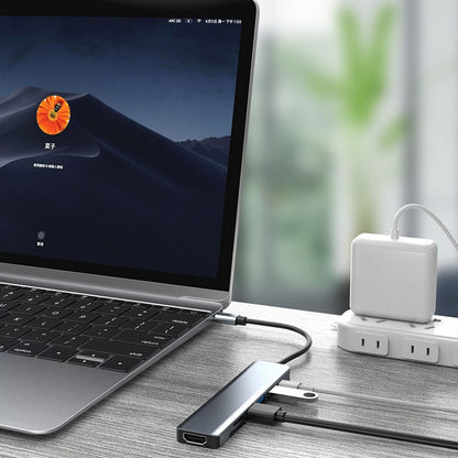 Vivolux | Thunderbolt 3 USB-C Hub mit HDMI, PD, SD/TF für MacBook Air M1 und iPad Pro
