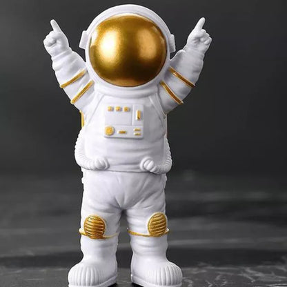 Vivolux | Harz-Astronaut-Figur Statue Raumfahrer Skulptur Pädagogisches Spielzeug Schreibtisch-Dekoration Astronaut-Modell Für Kinder Geschenk