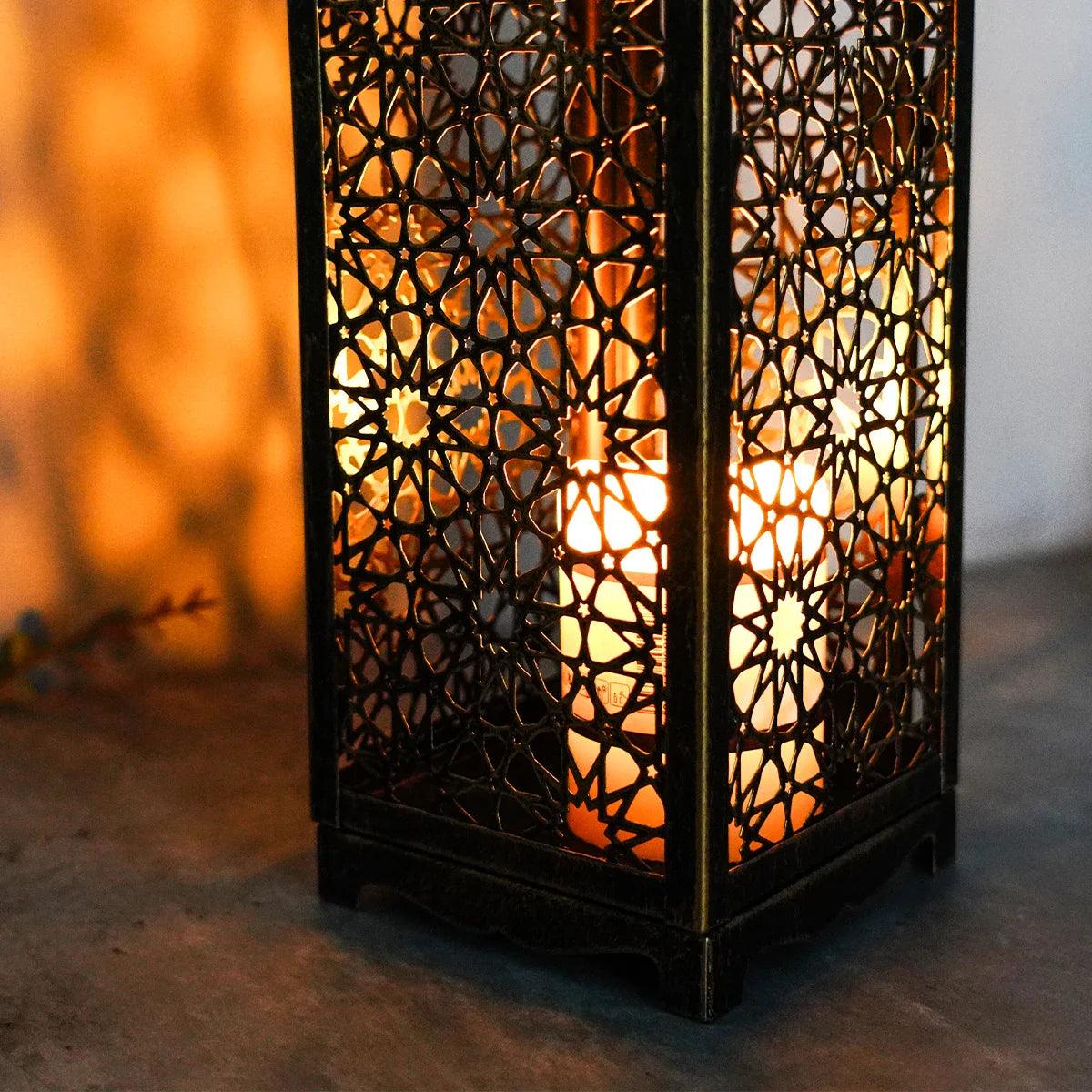 Vivolux | Mystique Orientalische Laterne - Vintage Windlicht Kerzenhalter