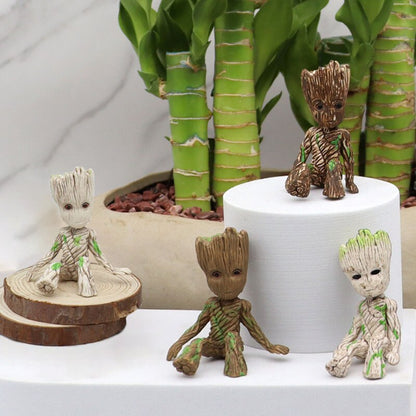 Vivolux | Cartoon Groot Miniaturfigur: Verspielte Bürodekoration