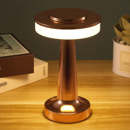 Vivolux | Retro Led Table Lamp Usb Rechargeable Infinitely Dimmable Night Light Camping Light Suitable For Bar Lampbedroom Ambient Light