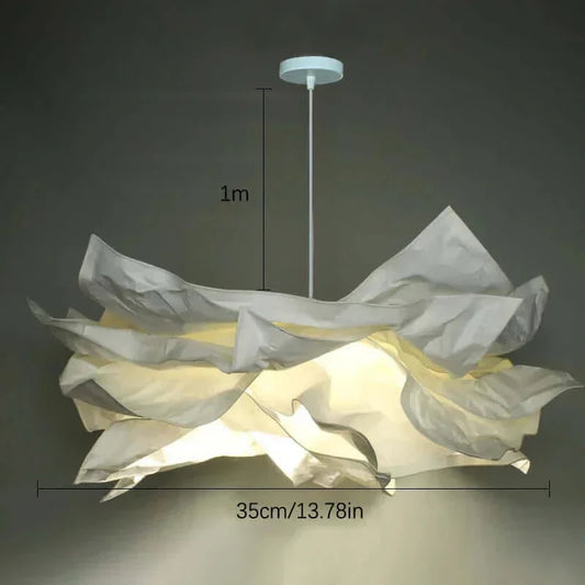 Vivolux | Wolkartige Papierlampenschirm bis zu 70 cm breit