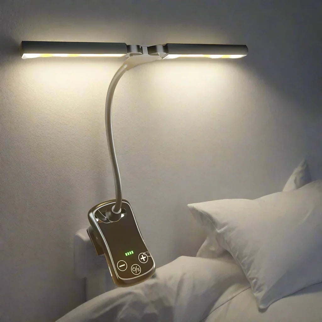 Vivolux | LED aufladbare Leselampe mit Touch-Bedienung | Herbstbeleuchtung - Nellie