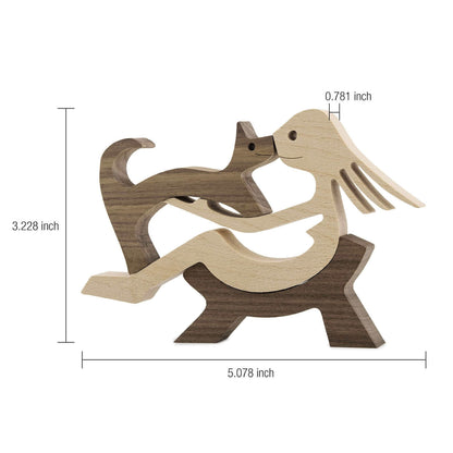Vivolux | Dänische Holztiere Ornamente