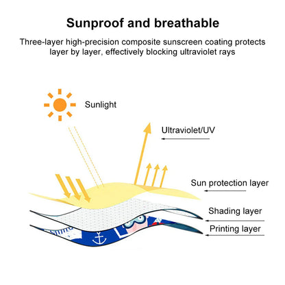 Vivolux | Auto-Sonnenschutz Autoabdeckung für Kinder