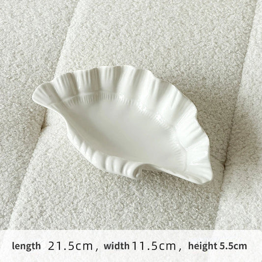Vivolux | Creme Keramik Muschelteller