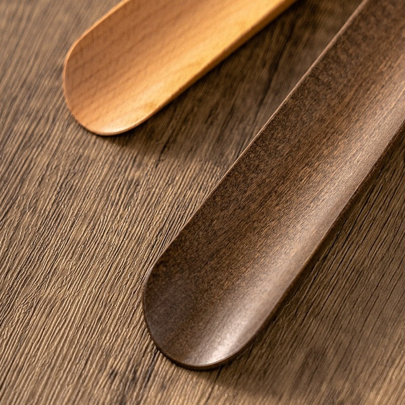 Vivolux | Holz langer Griff magnetischer Schuhlöffel