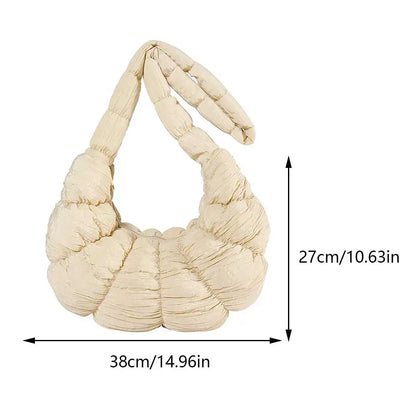 Vivolux | Puff Croissant Schultertasche