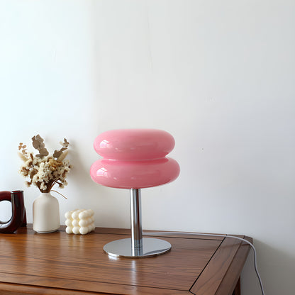 Vivolux | Italienischer Designer Glas Ei Tarts LED Tischlampe