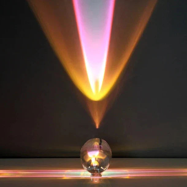 Vivolux | Kristall Sonnenuntergang Himmel Tischlampe