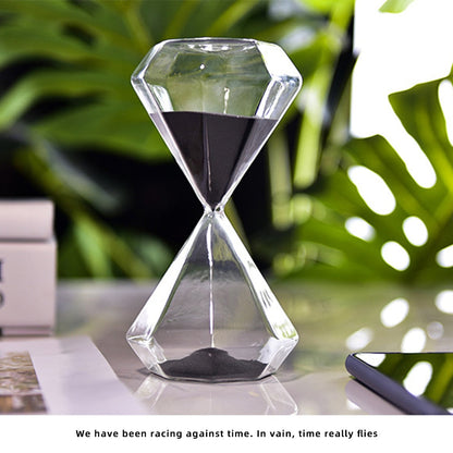 Vivolux | 5–60 Minuten Diamantsanduhr, Sanduhr, Sanduhr, Kindergeschenk, Sanduhr, Heimdekoration, erhältlich in mehreren Farboptionen