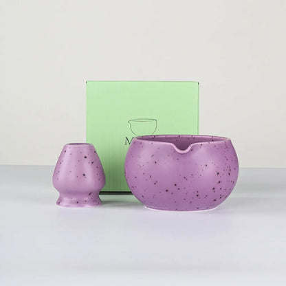 Variant image for Keramische Matcha-Schüssel mit Ausguss – 13,5 x 7,5 cm, Ideal für die Zubereitung von Matcha-Tee im traditionellen Japanischen Stil-8