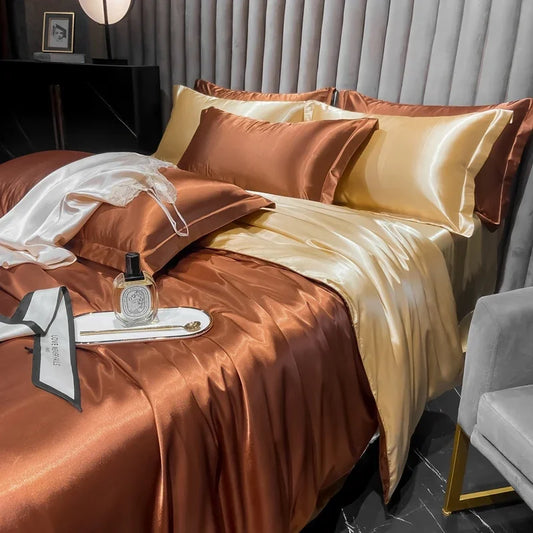 Vivolux | Luxuriöses Seidenbett-Set
