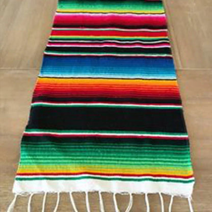 Vivolux | Buntes mexikanisches Serape-Decke