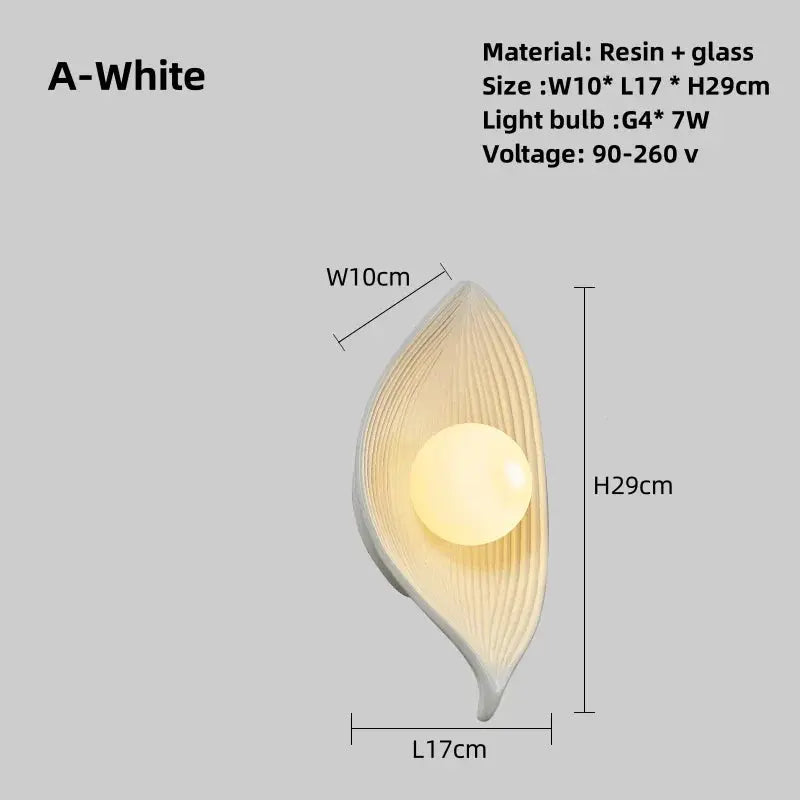 Vivolux | Wandlampe LED Blattgold Elegant