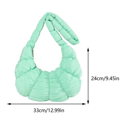 Vivolux | Puff Croissant Schultertasche