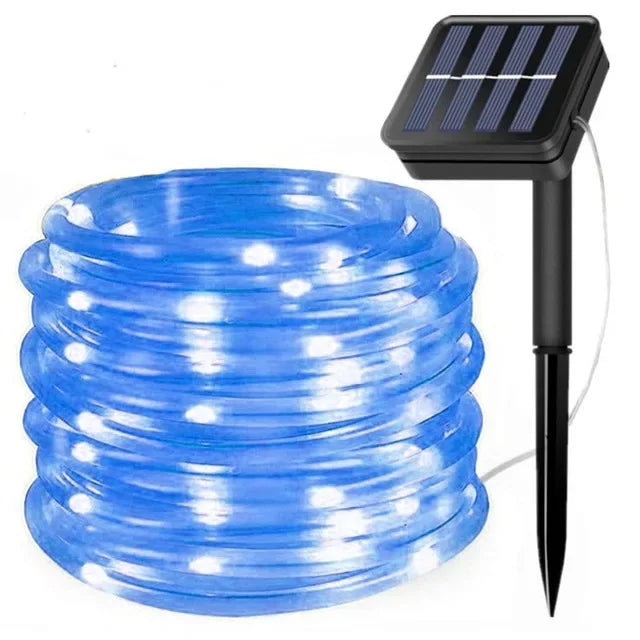 Vivolux | LED Solar Lichterkette - Außen wasserdichte Lichter für Weihnachten, Garten, Rasen, Bäume, Zaun und Gehweg Dekor