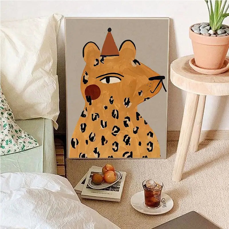 Vivolux | Vintage Cartoon Leinwandkunst