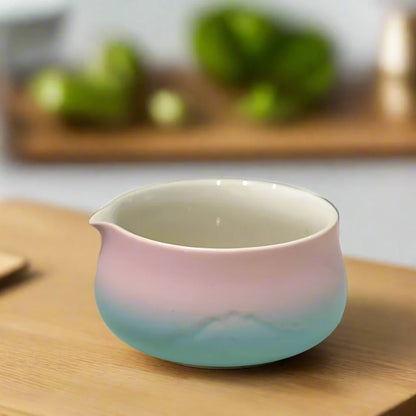 Japanisches Matcha Tee Set mit Keramikschale, Bambusbesen und Sieb – Perfektes Tee Geschenkset für authentische Teezeremonien-5