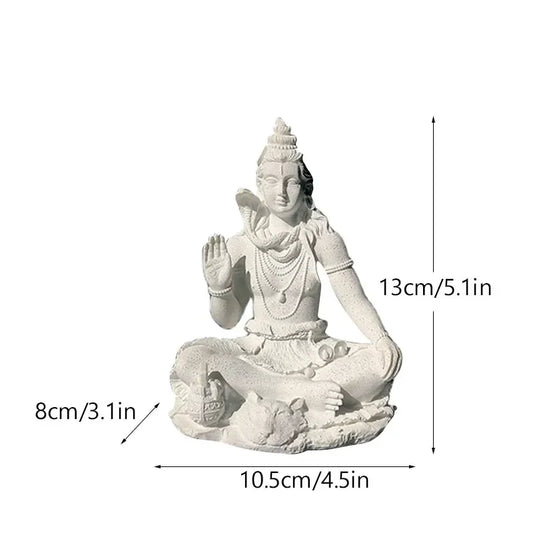 Vivolux | Göttliche Harz Sandstein-Stil Vedic Skulpturen