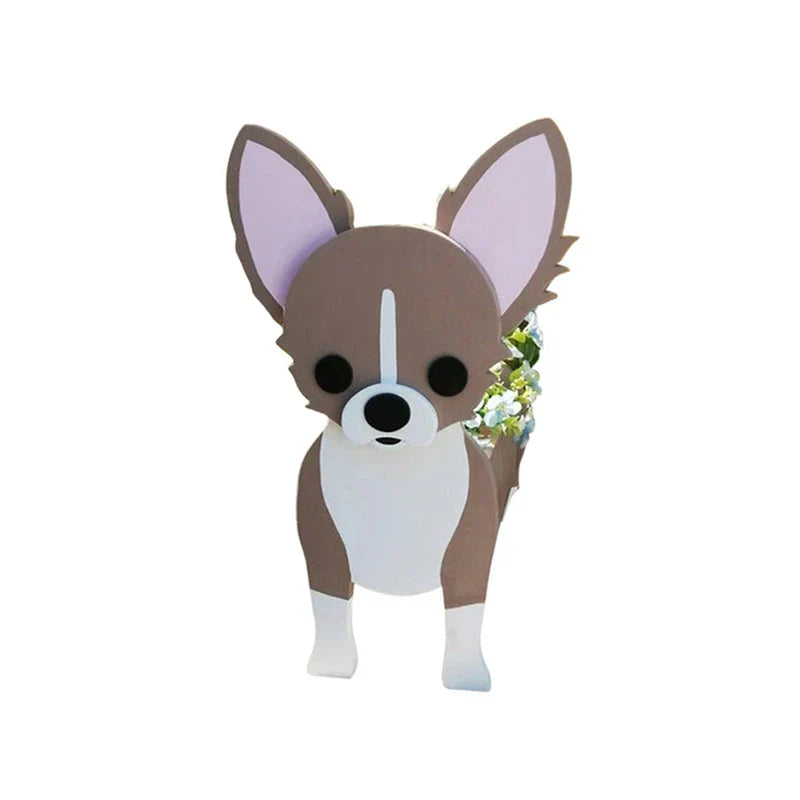 Vivolux | Blumentopf - Pawsome - Hundepflanzgefäß - Verschiedene Rassen