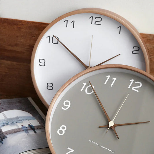 Vivolux | TranscendTime | Wanduhr aus Holz und Glas
