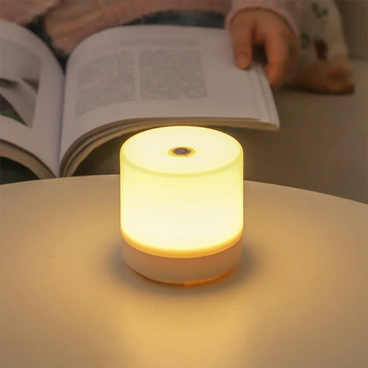 Vivolux | Kreative USB Nachttischlampe - Touch-Dimmung LED Nachtlicht für Schlafzimmer & Studentenwohnheim