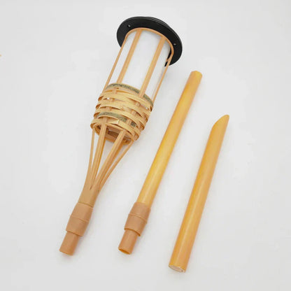 Vivolux |  Solar-Fackel 5er-Set | Flammenoptik LED Gartenleuchten | Solarbetrieben | Dekoratives Licht für Außen