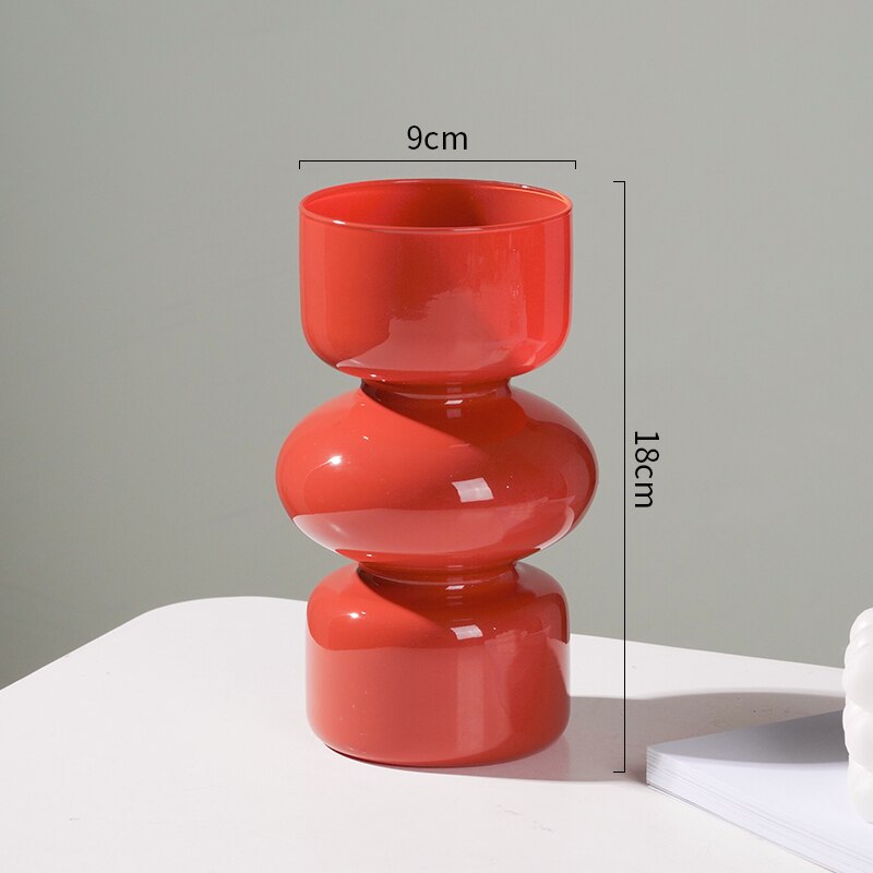 Vivolux | Glas Tier Vase - Mehrfarben