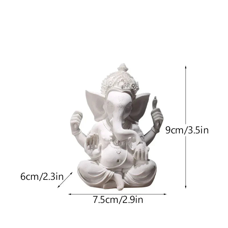 Vivolux | Göttliche Harz Sandstein-Stil Vedic Skulpturen