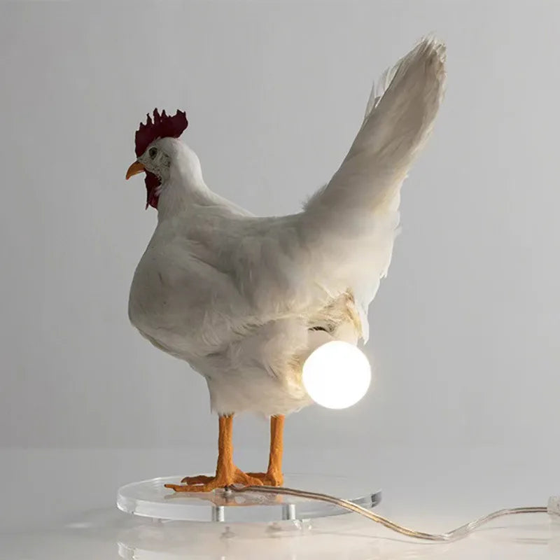Vivolux | Dekorative Nachtlichter Simuliertes Tier Lustige Osterhausdekoration Party Karneval Hühnerlampe Küken Nachtlicht Ornamente