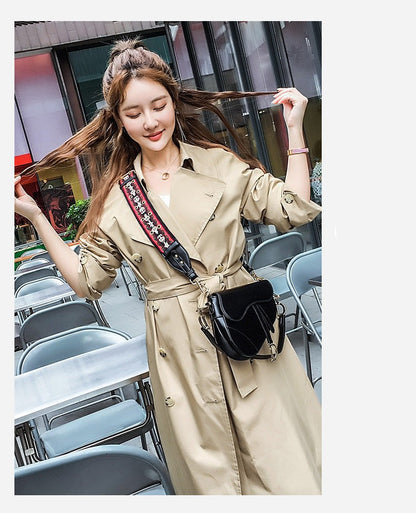 Vivolux - luxuriöse Damen Umhängetasche - exklusive PU - Leder Satteltasche