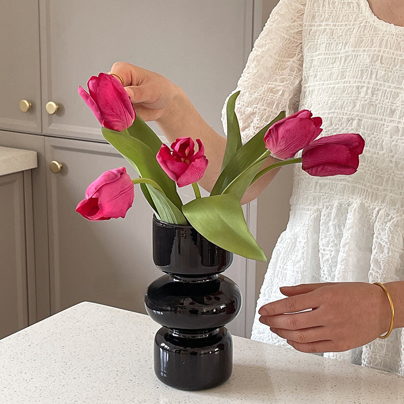 Vivolux | Glas Tier Vase - Mehrfarben