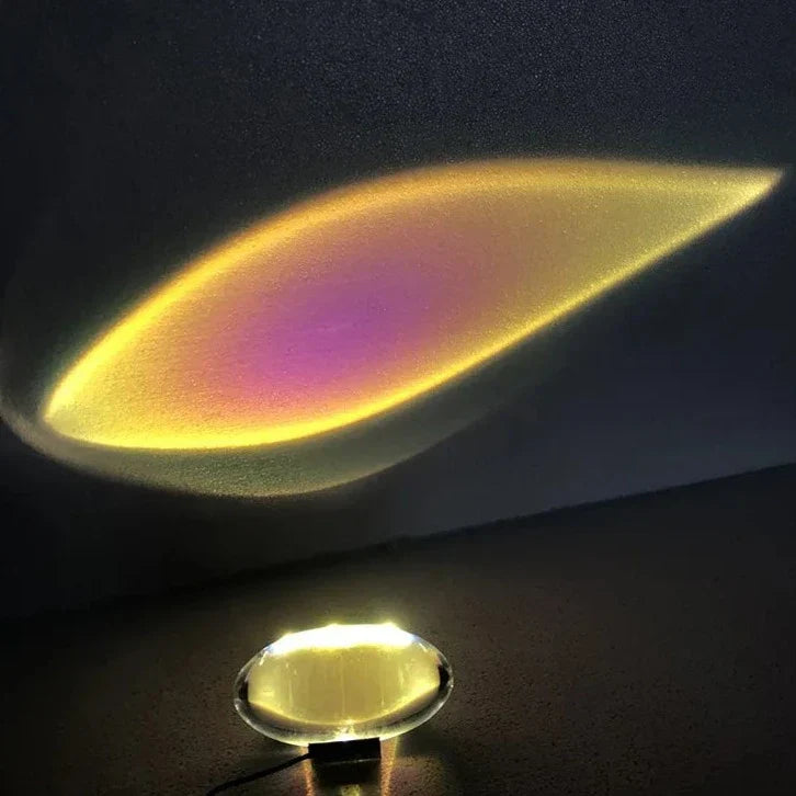 Vivolux | Kristall Sonnenuntergang Himmel Tischlampe