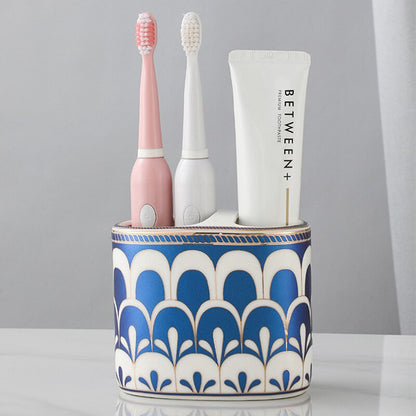 Vivolux | Luxuriöser Art Deco Badezimmer-Accessoireshalter