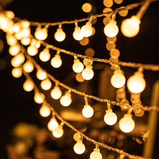 Vivolux | LED Lichterkette Feenblasen Ball Licht Festlich Licht