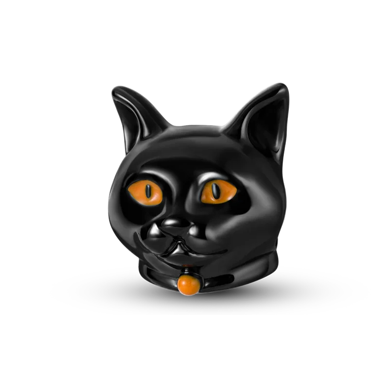 925 Silber Goldener Leopard Charms Perlen Bunte Chamäleon Nashorn Löwe Skarabäus Katze Anhänger Passend für Original Pandora Armband Schmuck